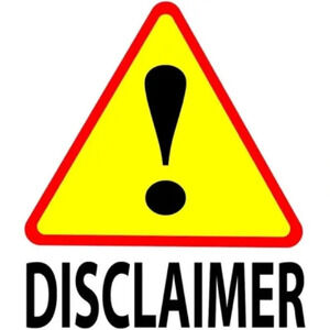 DISCLAIMER